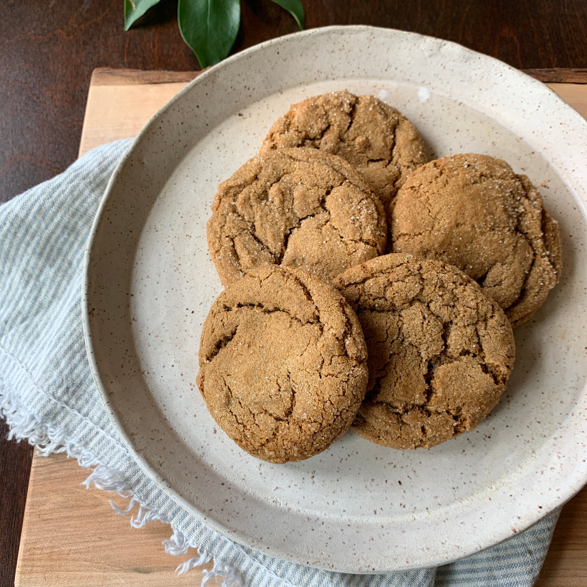 Chewy Ginger Cookies