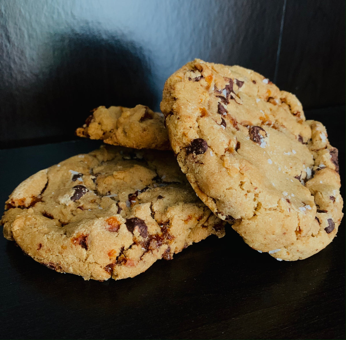 Brown Butter Salted Caramel Chocolate Chunk Cookie