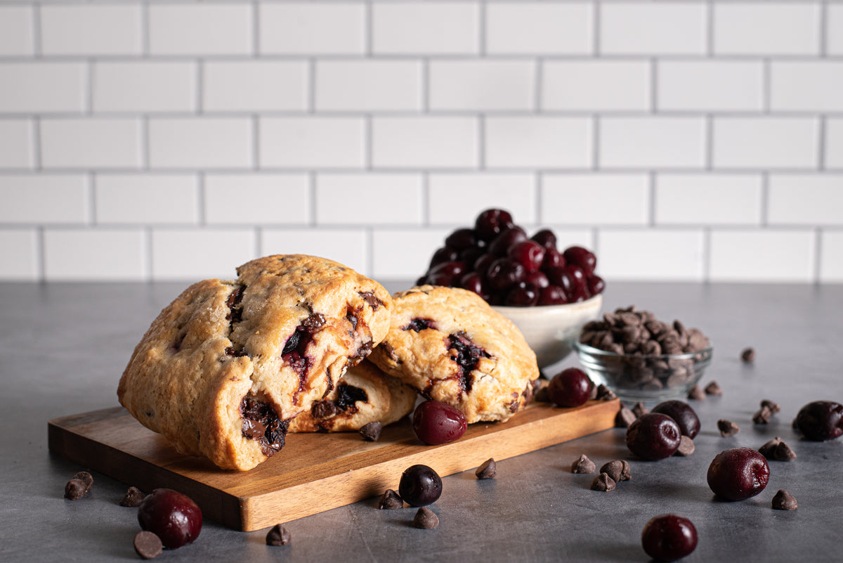 Cherry Chocolate Scone