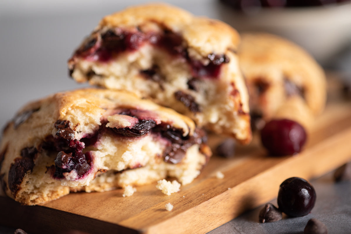 Cherry Chocolate Scone